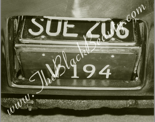 Revolving License Plates